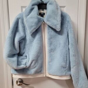 Anthropologie Faux Fur Jacket S